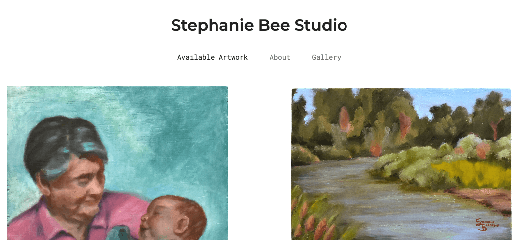 Art Portfolio Site